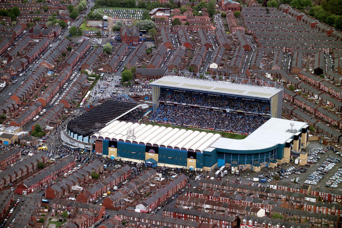 Maine Road. Stadium of Manchester City From 1923 to 2004