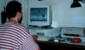 1998: a los mandos de un flamante Pentium Barbacoa con monitor de 15"