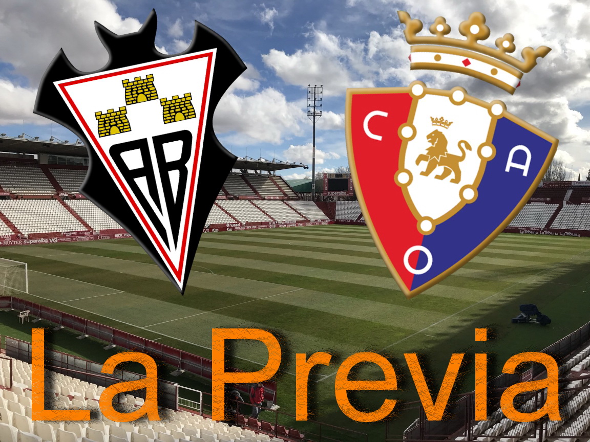 Previa del encuentro Albacete Balompié - C.A. Osasuna correspondiente a la Jornada 30 del Campeonato Nacional de Liga de Segunda División A. Liga 123. Temporada 2017-2018