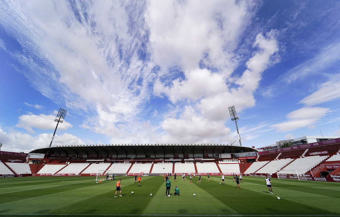 El Albacete Balompié se habitúa a los estadios vacíos