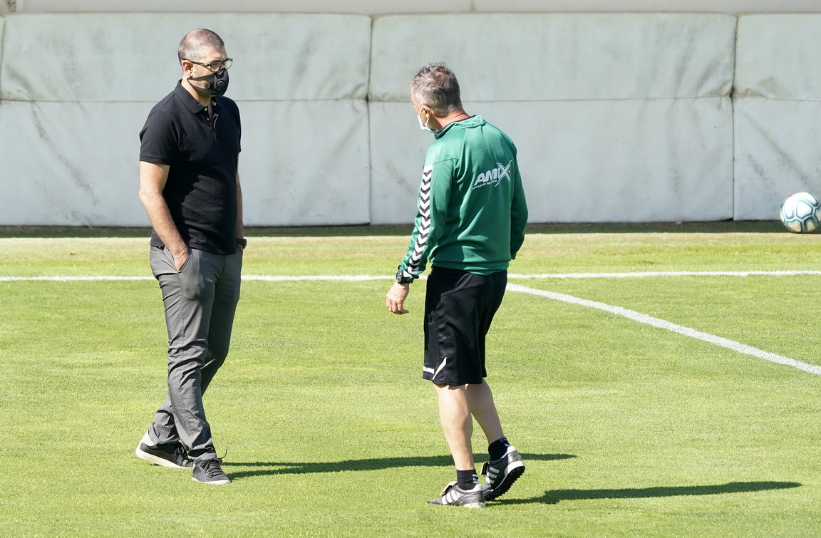 Lucas Alcaraz y Mauro Pérez comienzan a trabajar en el Albacete Balompié 2020-2021