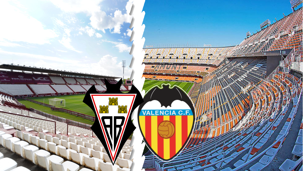 Acuerdo colaboración Albacete Balompié - Valencia C.F. para el intercambio de sus Estadios