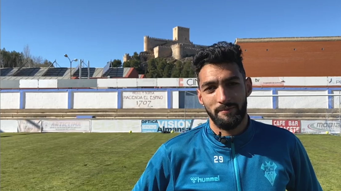 Diego Vargas comparecía ante los medios del Albacete Balompié