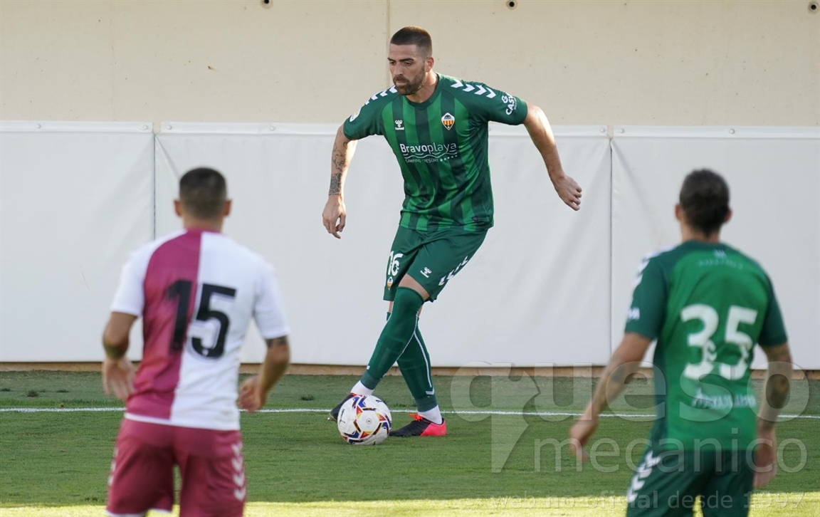 Rafa Gálvez, ahora jugador del Albacete, en el amistoso Albacete - C.D. Castellón del año pasado que se repetirá este verano