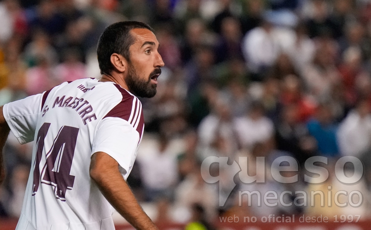 Sergi Maestre fue titular en Copa ante el Huétor Tájar actuando en el centro de la defensa del Albacete